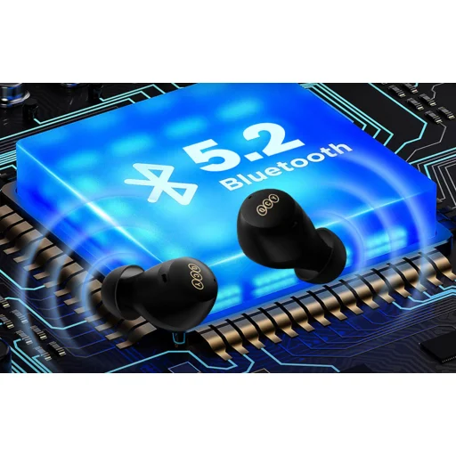  Vezeték nélküli fülhallgató TWS QCY HT07 ArcBuds zajszűrés (fekete) - 5