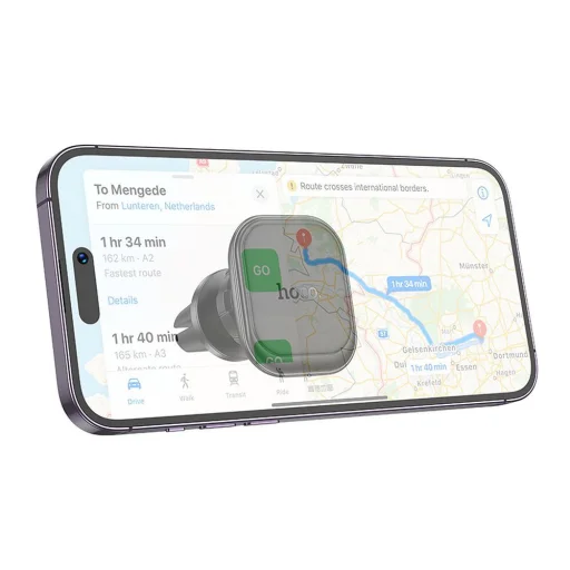 HOCO mágneses autós tartó légterelőhöz H29 fekete - 6