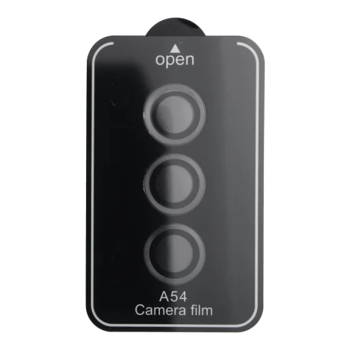 PROTECTOR 9H kameravédő üvegfólia fekete Samsung Galaxy A54 5G-hez - 1