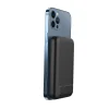 VEGER powerbank 5 000 mAh vezeték nélküli töltéssel kompatibilis MagSafe PD QC3.0 2A 20W MagOn Kick (V0553P / W0553P) fekete thumbnail