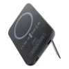 VEGER powerbank 5 000 mAh vezeték nélküli töltéssel kompatibilis MagSafe PD QC3.0 2A 20W MagOn Kick (V0553P / W0553P) fekete thumbnail