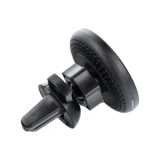 Autós telefontartó légbeömlőre vezeték nélküli töltéssel, MagSafe töltés támogatás 15W D7 fekete - 6