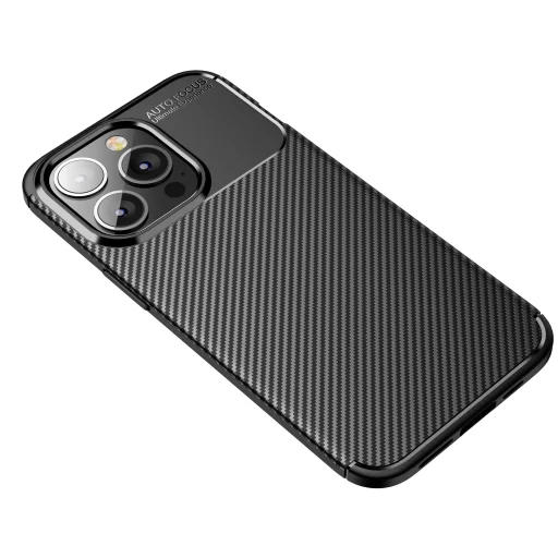 Carbon Premium tok iPhone 14 Pro Max fekete - 10
