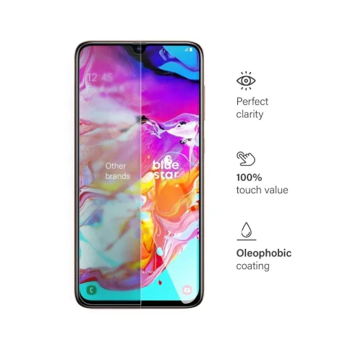 Tempered Glass Blue Star - Samsung Galaxy A70 üvegfólia - 4