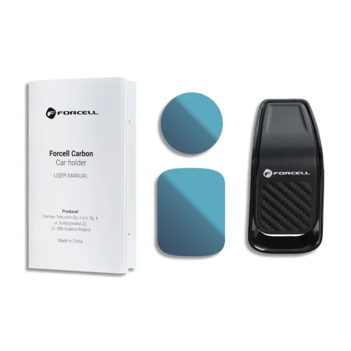 FORCELL autós telefontartó okostelefonhoz CARBON B060 mágneses, szellőzőrácsra - 2