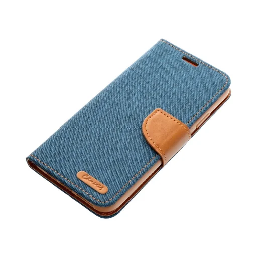 CANVAS fliptok XIAOMI Redmi 10C-hez, sötétkék - 10