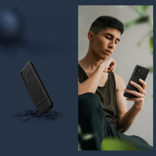 Caseology Parallax tok Samsung Galaxy S23 FE matt fekete - 10