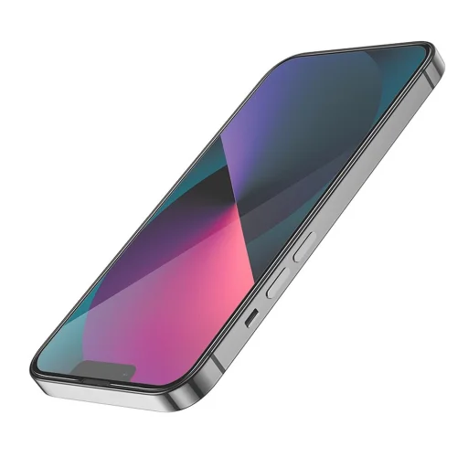 HOCO edzett üveg teljes képernyő selyemképernyő HD (10 az 1-ben) - MULTIPACK iPhone 13 mini (5,4") G5 üvegfólia - 4