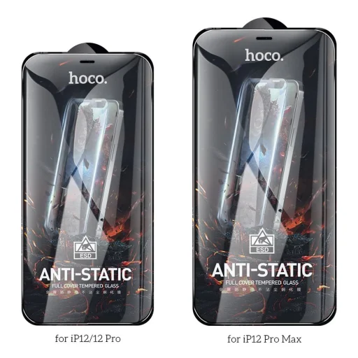 HOCO edzett üveg HD Anti-sztatikus (SET 25in1) - MULTIPACK iPhone 12 Pro Max-hoz (G10) üvegfólia - 6