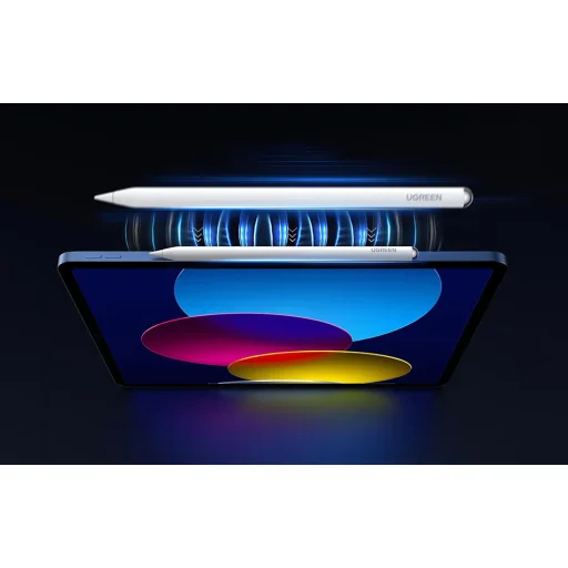 Active stylus Apple iPad-hoz Ugreen LP707, USB-C, Bluetooth 5.0 (fehér) - 4