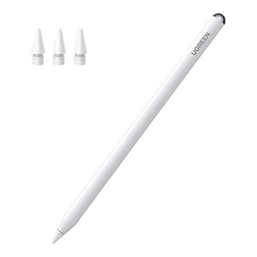 Active stylus Apple iPad-hoz Ugreen LP707, USB-C, Bluetooth 5.0 (fehér) - 1