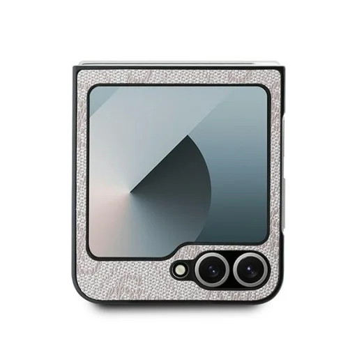  Samsung Galaxy Z Flip 6 rózsaszín Original Case DKNY Leather 4G Metal Logo GUHCZF64GMGPI tok - 3