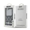  Samsung Galaxy Z Flip 6 Eredeti DKNY telefontok kockás mintás, csíkos nyomtatású DKHCZF6PCPTSSK fekete színben - 8