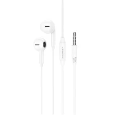 Borofone fülhallgató BM71 Light Song mikrofonnal fehér