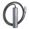 Borofone Adapter DH12 Fliptok 4 az 1-ben - USB 4xUSB 2.0 - 1,2 méter szürke thumbnail