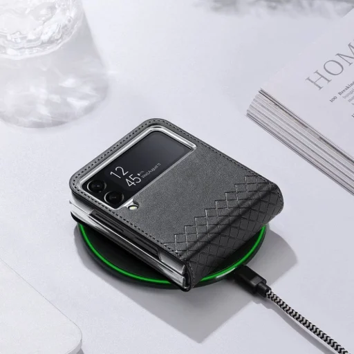 DUX DUCIS BRIL tok Samsung Galaxy Z Flip4 5G fekete - 9