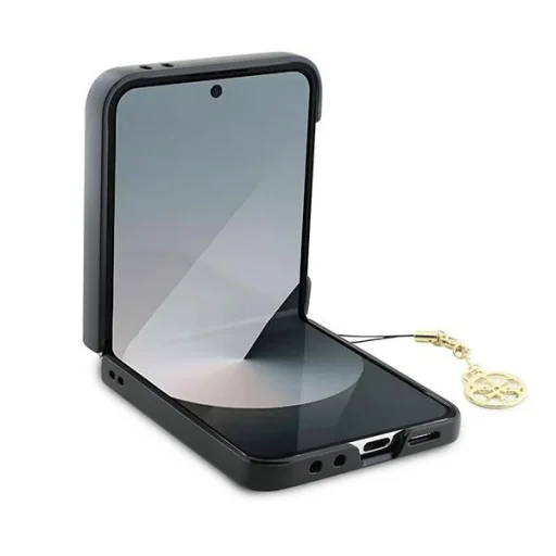  Samsung Galaxy Z Flip 6 fekete Original Case DKNY 4G Charm GUHCZF6GF4GGR tok - 4