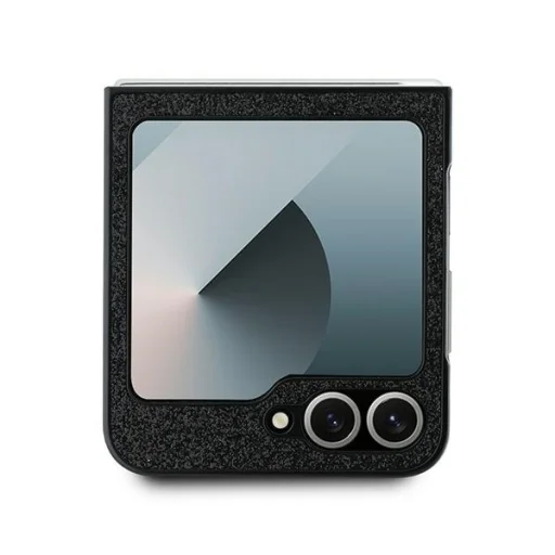 Original GUESS Glitter Script fliptok Samsung Galaxy Z Flip 6 fekete - 3