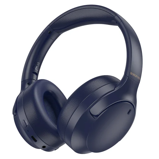 Borofone Fejhallgató BO31 Prestige bluetooth kék - 1