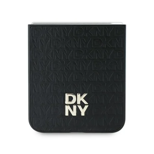  Samsung Galaxy Z Flip 6 Eredeti DKNY Repeat Pattern Stack Logo DKHCZF6PSHRPSK fekete tok - 5