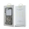 Original Case GUESS Leather 4G Metal Logo GUHCZF64GMGBR tok Samsung Galaxy Z Flip 6 barna thumbnail
