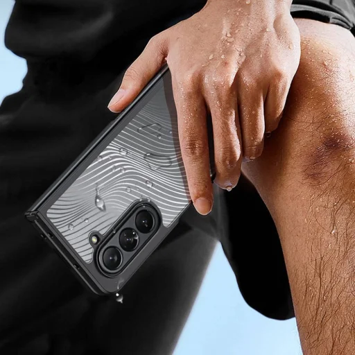 DUX DUCIS AIMO tok SAMSUNG Galaxy Z Fold5 5G fekete - 7