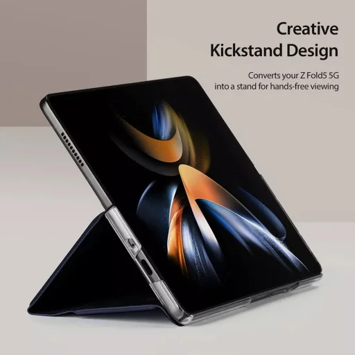 DUX DUCIS BRIL Samsung Galaxy Z Fold5 5G kék tok - 4