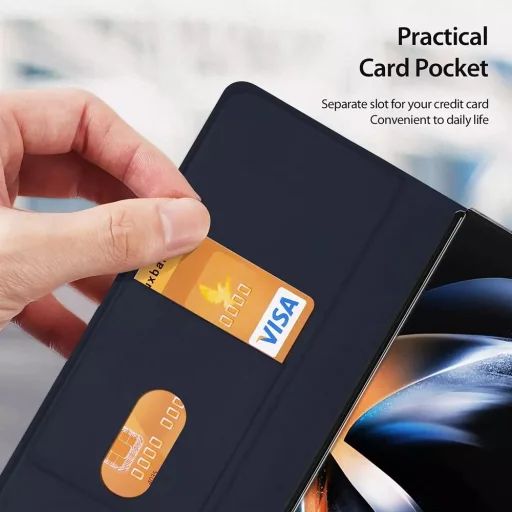 DUX DUCIS BRIL Samsung Galaxy Z Fold5 5G kék tok - 5