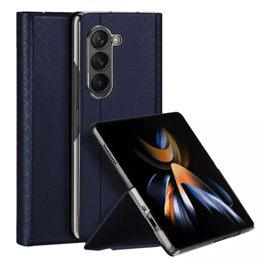 DUX DUCIS BRIL Samsung Galaxy Z Fold5 5G kék tok - 1