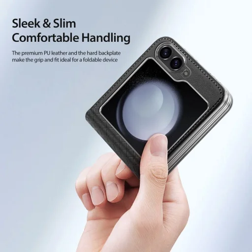 DUX DUCIS BRIL tok SAMSUNG Z Flip6 5G fekete - 8