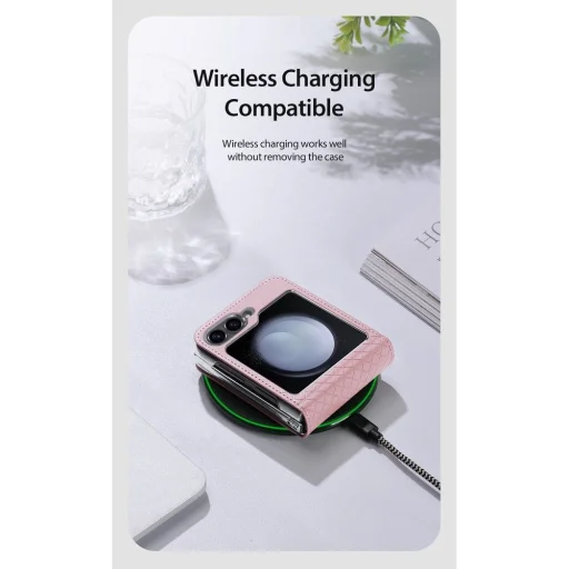 DUX DUCIS Bril tok SAMSUNG Galaxy Z Flip6 5G rózsaszín - 4