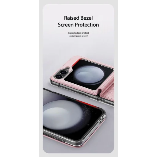 DUX DUCIS Bril tok SAMSUNG Galaxy Z Flip6 5G rózsaszín - 7
