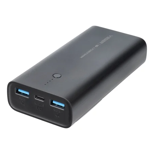 VEGER powerbank 10 000 mAh PD QC3.0 20W ACE100 (W1146) fekete - 5