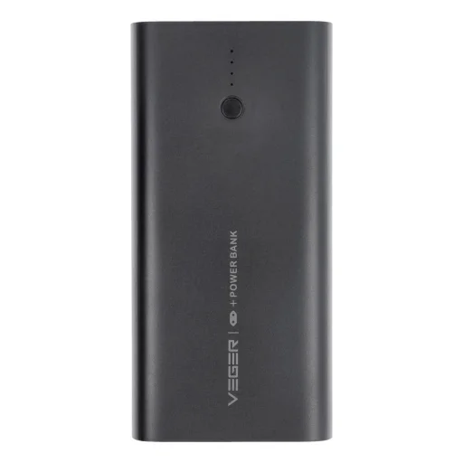 VEGER powerbank 10 000 mAh PD QC3.0 20W ACE100 (W1146) fekete - 2