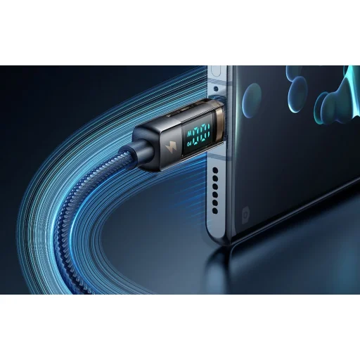 Mcdodo CA-3610 USB-C - USB-C kábel, automatikus kikapcsolás, PD 100W, 1.2m (fekete) - 5