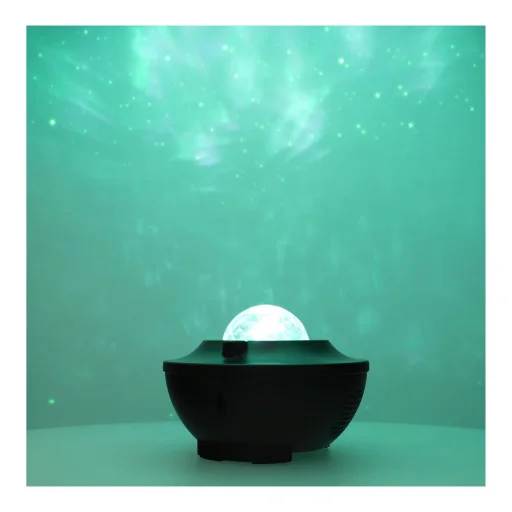 Projector STARS LED / Disco bluetooth hangszóróval + távirányító + USB BTM0504-B / HD-SPL fehér - 10