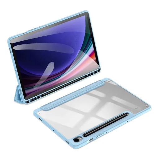 Dux Ducis Toby fliptok és állvány Samsung Galaxy TAB S9 / S9 FE 10.9 X510/X516B - kék - 3