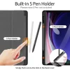 Dux Ducis Domo fliptok és smart sleep funkcióval Samsung Galaxy Tab S9-hez - fekete - 3