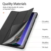 Dux Ducis Domo fliptok és smart sleep funkcióval Samsung Galaxy Tab S9-hez - fekete - 7