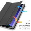 Dux Ducis Domo fliptok és smart sleep funkcióval Samsung Galaxy Tab S9-hez - fekete - 8