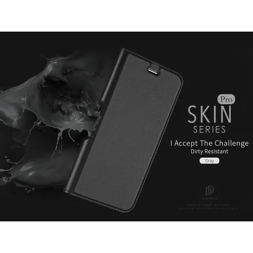 DUX DUCIS tárca tok SKIN PRO SAMSUNG A15 5G fekete tok - 7