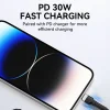 Wozinsky WNBCL1 Lightning / USB-C PD 30W kábel 1 m - fekete thumbnail