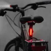 Wozinsky WSBLB1 front and rear USB-C bicycle light set - black thumbnail