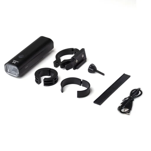 Wozinsky WSBLB1 front and rear USB-C bicycle light set - black - 2