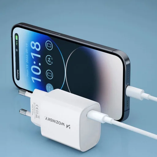 Wozinsky WGWCCW 20W USB-C hálózati töltő - fehér - 14