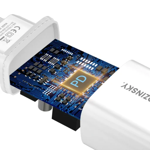 Wozinsky WGWCCW 20W USB-C hálózati töltő - fehér - 4