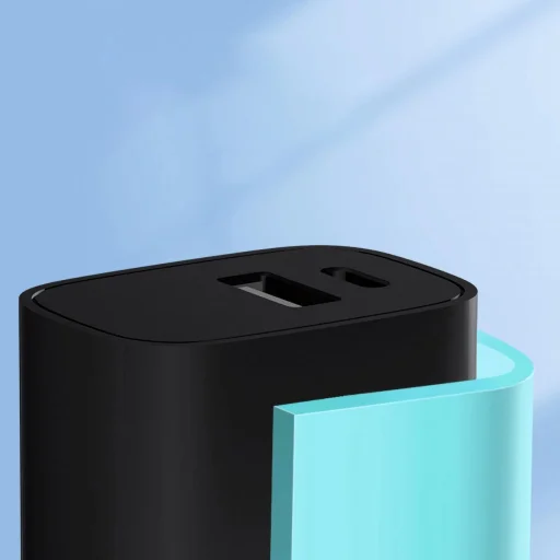 Wozinsky WGWCB USB-A USB-C 20W hálózati töltő - fekete - 14