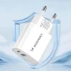 Wozinsky WGWCW USB-A USB-C 20W hálózati töltő - fehér thumbnail