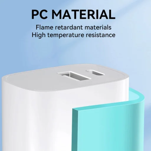 Wozinsky WGWCW USB-A USB-C 20W hálózati töltő - fehér - 10