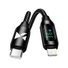 Wozinsky WUCLC1 Lightning - USB-C kábel 36W 480Mb/s 1m - fekete thumbnail